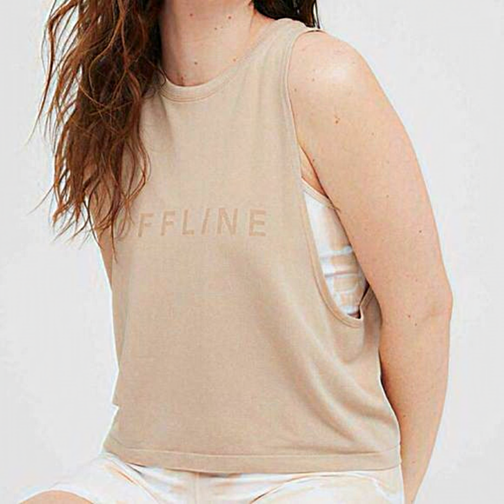 Aerie | OFFLINE | Seamless Logo Tank‎ Top